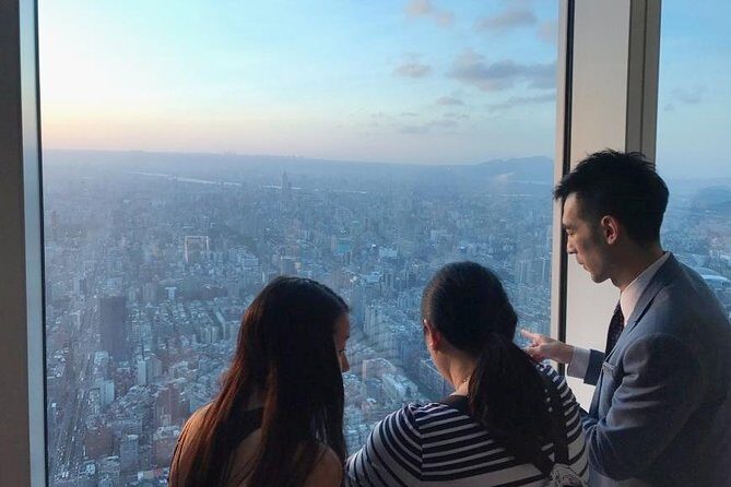 Taipei Day Tour including Taipei 101, Din Tai Fung and Hot Spring Experience - Taipei 101: the 89th-floor view plus the wind-damper story