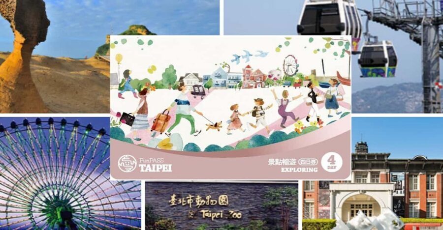 Taipei: FunPass Transport and 30 Attractions Access Card - Picking the right 2, 3, or 4-day validity window