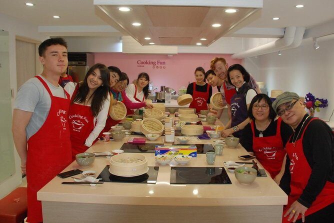 Taiwan Traditional Delicacies Experience, Xiao Long Bao, Chicken vermicelli with mushroom and sesame oil, Tofu strips salad, Bubble milk tea. - Vegetarian needs and allergies: tell them early, not at the last minute