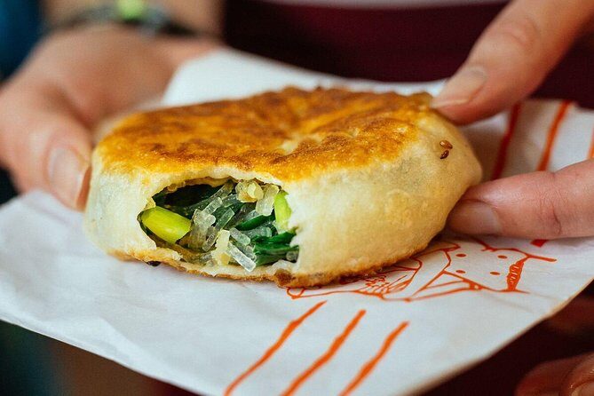 The Award-Winning Private Food Tour of Taipei: The 10 Tastings - Dongmen Market Tastings: Scallion Pancake and Braised Pork Deliver